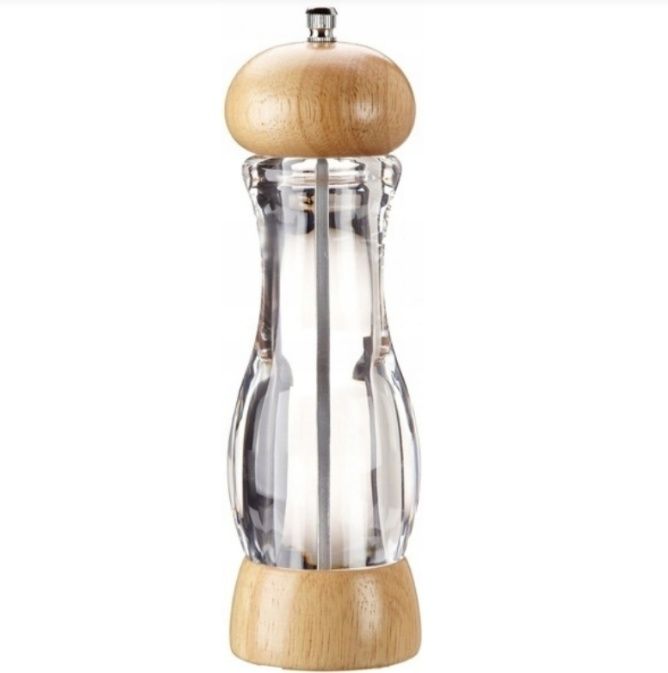 Młynek do pieprzu Kesper 22x6 drewno kauczuk akryl