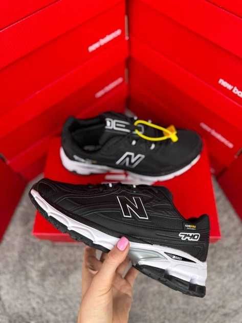(БЕЗ ПЕРЕДОПЛАТИ) New Balance 740 Black White Gore Tex нью баланс чорно-білі кросівки з мембраною