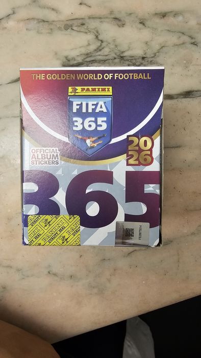 Panini Fifa 365 2026- Caixa 50 saquetas