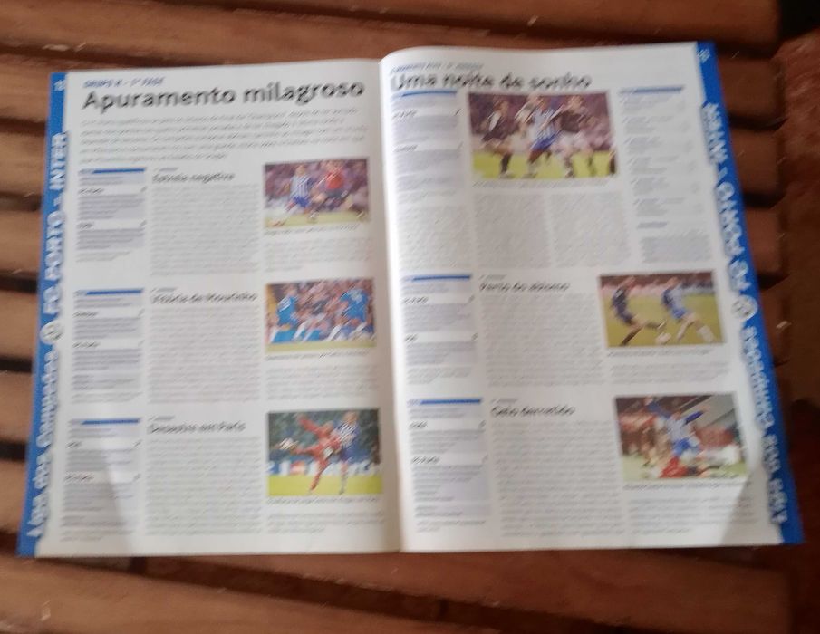 Revista O Jogo Taça FCP Vamos defendê-la  poster da equipa e McCarthy