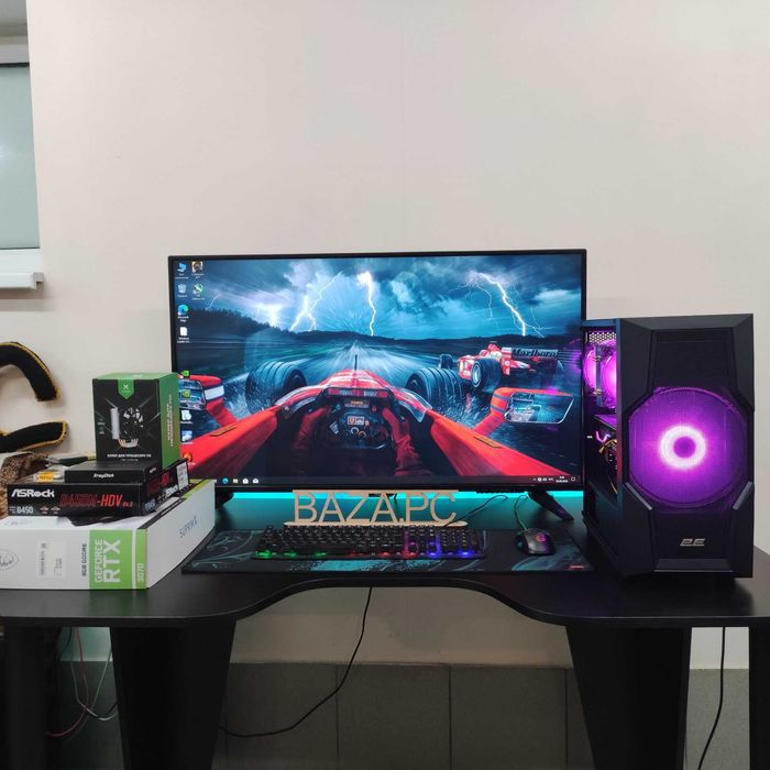 Компютер Новый Ryzen 5 5500, 32GB DDR4, MSI SUPRIM RTX 3070, SSD 512GB