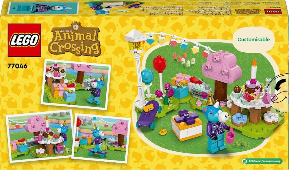 Lego 77046 Lego Animal Crossing Przyjęcie Urodzinowe Juliana