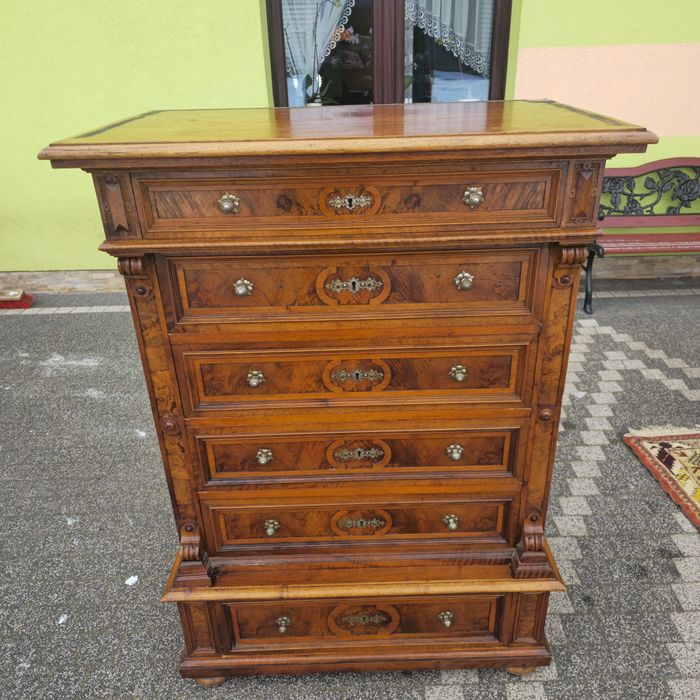 Komoda Szyfoniera 6 Szuflad ok. 1900r