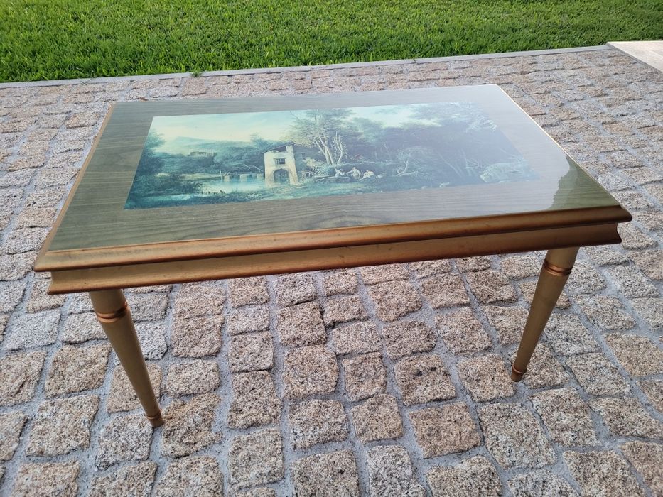 Mesa centro anos 70