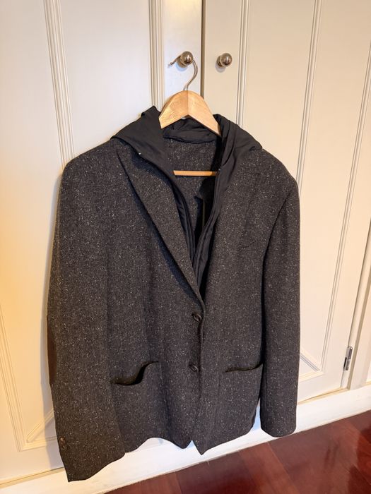 Blazer com capuz Massimo Dutti