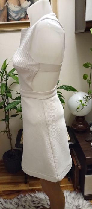 Biała sukienka- Miss Guided rozmiar 34