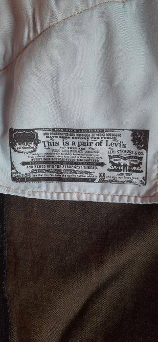 Jeansy Męskie Levis Nowe