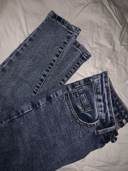 Джинси скіні(плотні), сині, розмір С