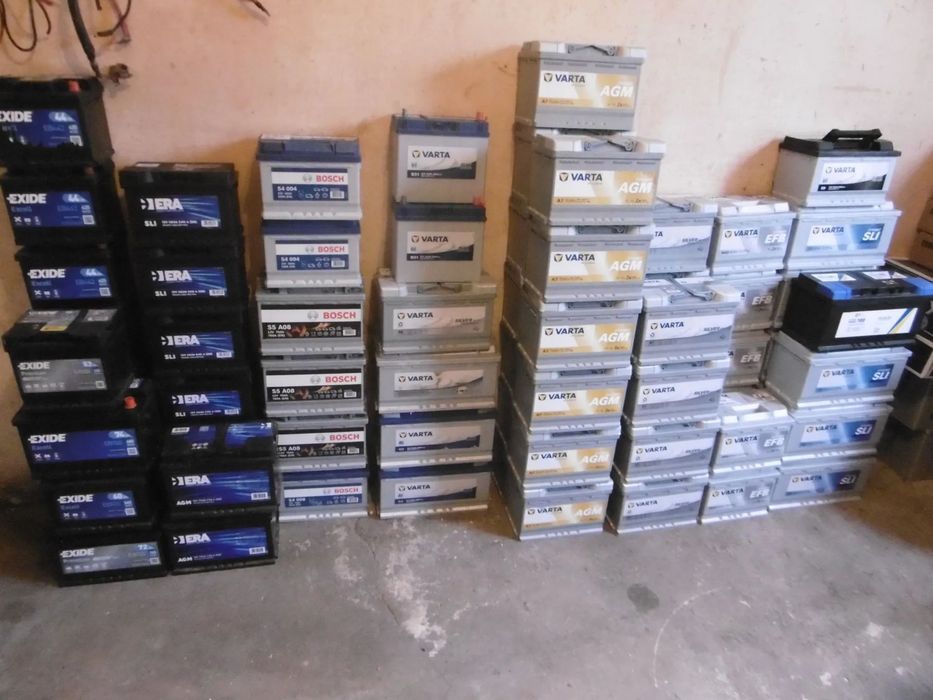 AKUMULATOR VARTA BOSCH EXIDE ERA 40 50 60 70 80 90 Ah