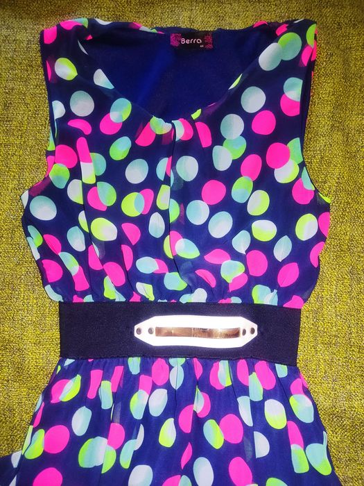 Продам жіноче плаття в горох платье женское розмір 42-44