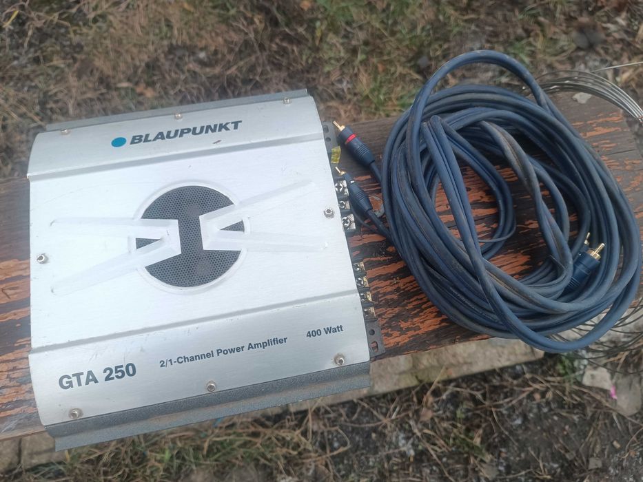 Усилитель bkaupunkt Gta 250 мощный +проводка вся