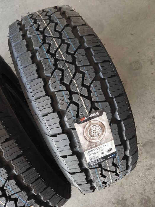 Нові R16 255 70 шини всесезонні 24р Lassa Competus A/T для бездоріжжя