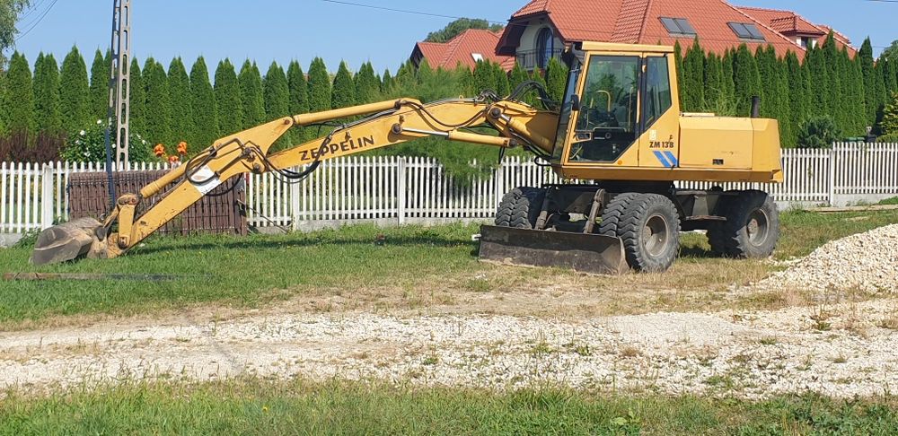 Usługi koparką kołową