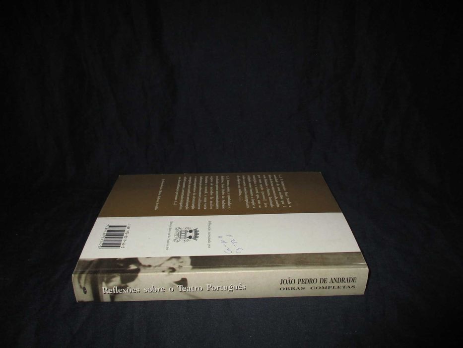 Livro Reflexões sobre o Teatro Português João Pedro de Andrade