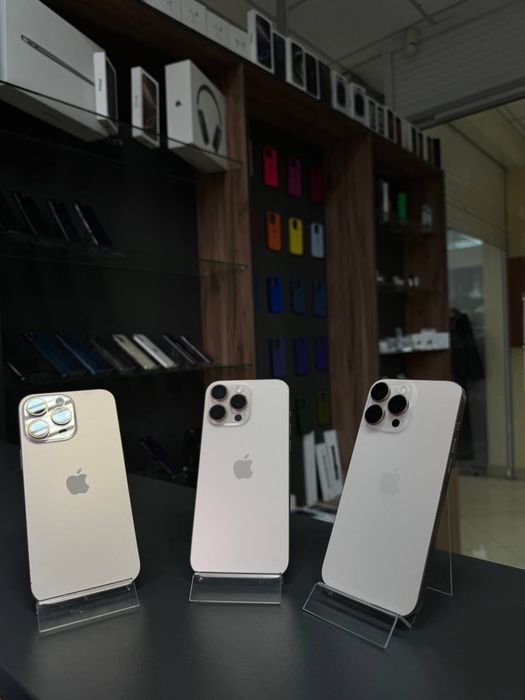 New iPhone 16 Pro Max 256/512/1TB Desert/Natural/Black/White Titanium + Гарантія Магазин