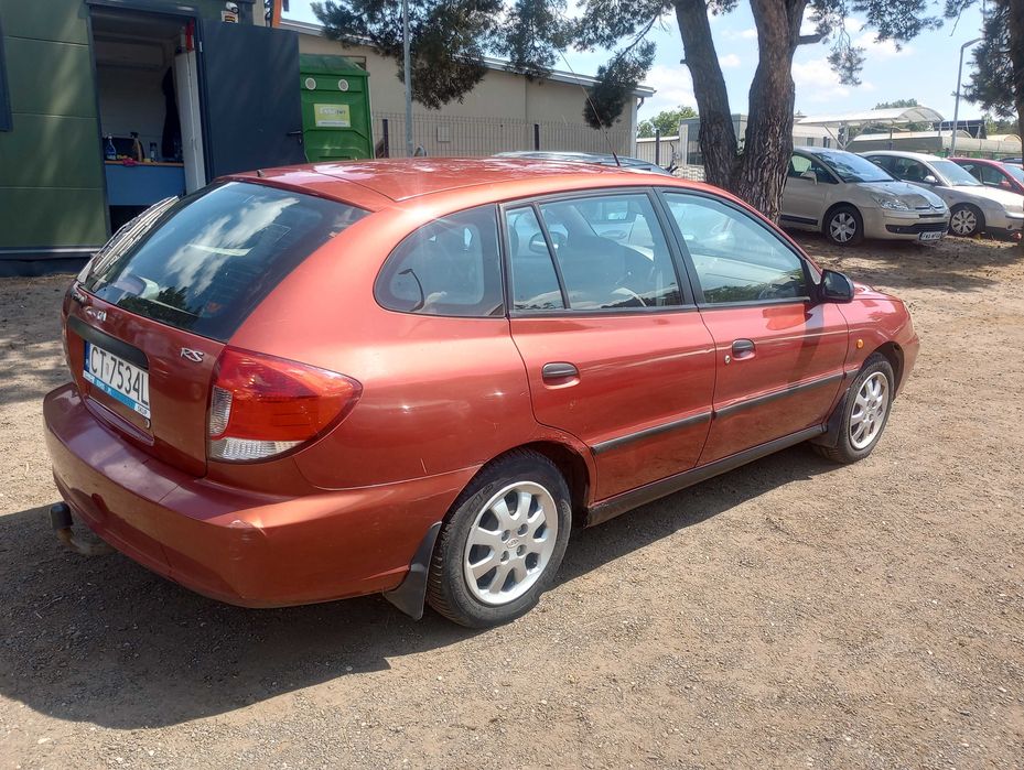 Kia Rio 1.3 + GAZ 82KM 2003r • sprawna klima • HAK • butla do 2034 • TORUŃ