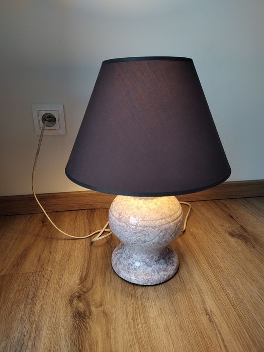 Duża bułgarska lampka nocna retro lata 70.