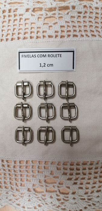 Lotes 6 FIVELAS com ROLETO de 1,2 cm * mais medidas