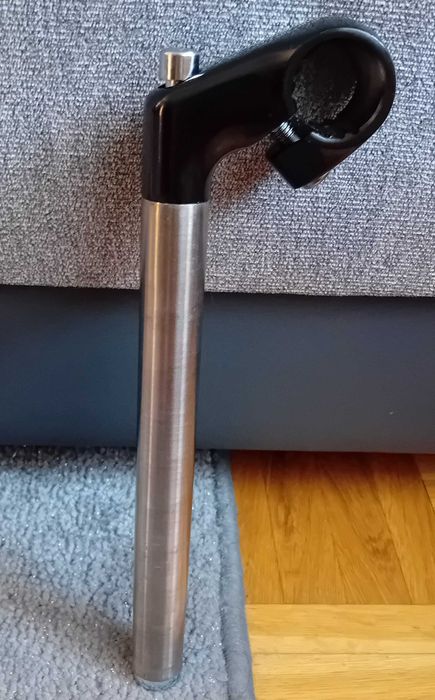 Retro mostek, wspornik kierownicy HUMPERT  dł.23cm,śr. 22,2mm / NOWY/.