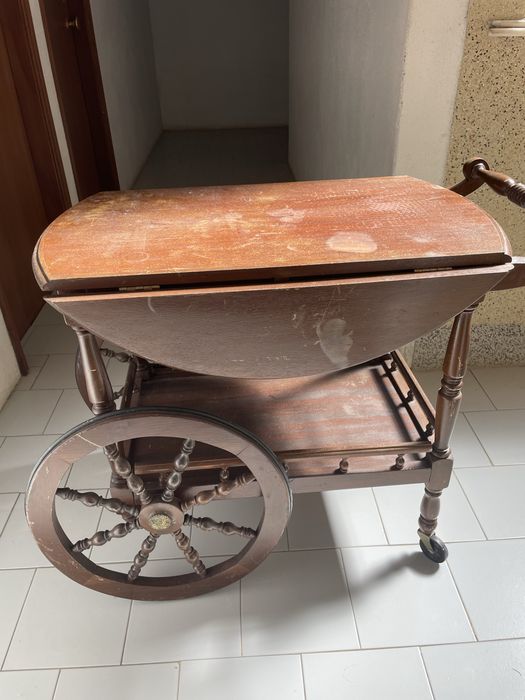 Carrinho mini-bar antigo