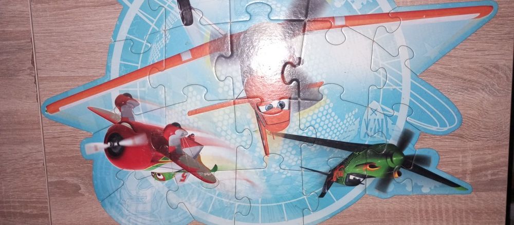 Puzzle Samoloty  kartonowe 20 elementów