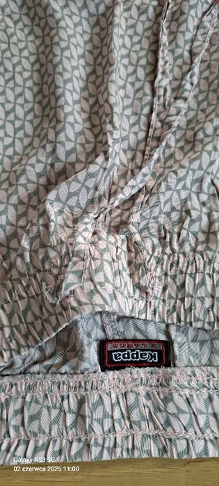 Kappa  cieniutkie letnie spodnie XL