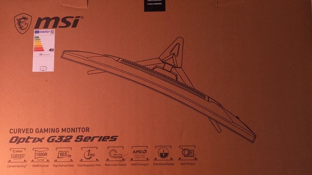 Монитор фирмы  msi. Optix G32 Series