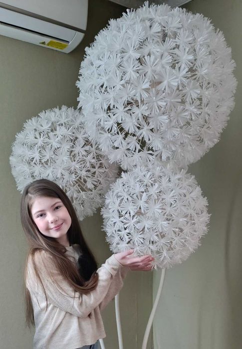 Ростова квітка  кульбаба  для вітрин фотозон