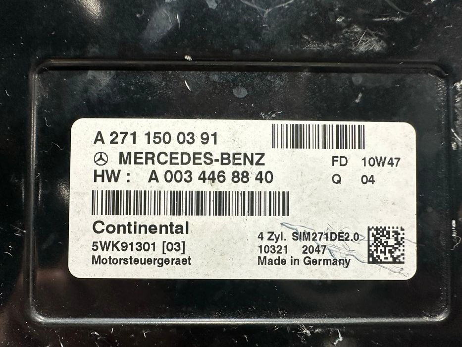 Centralina Original Motor Continental Mercedes Benz 271820 A271 150