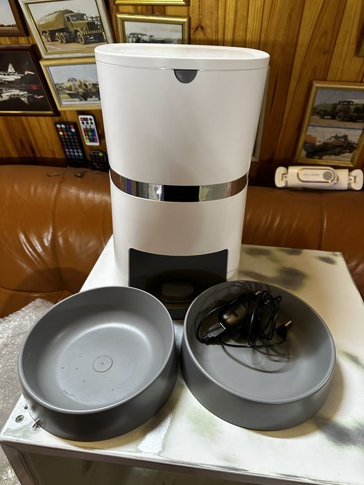 Автоматична годівниця для котів, дозатор корму WellToBe Pet Feeder A36