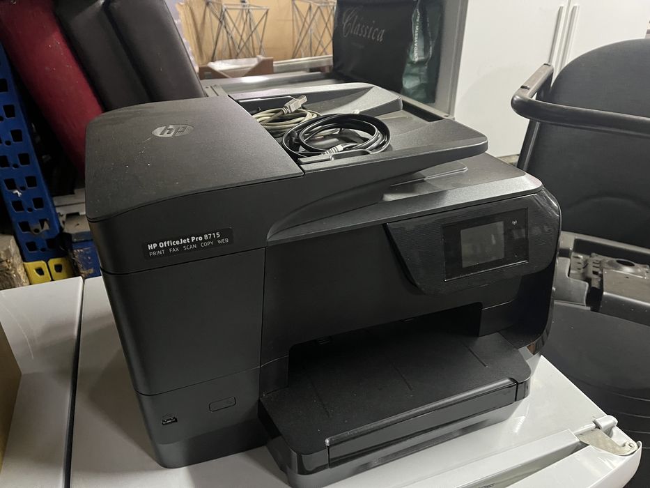 Impressora HP OfficeJet Pro 8715 como nova