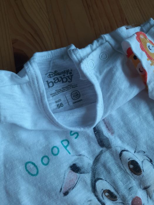 Pajacyki niemowlęce z krótkim rękawem 4 sztuki