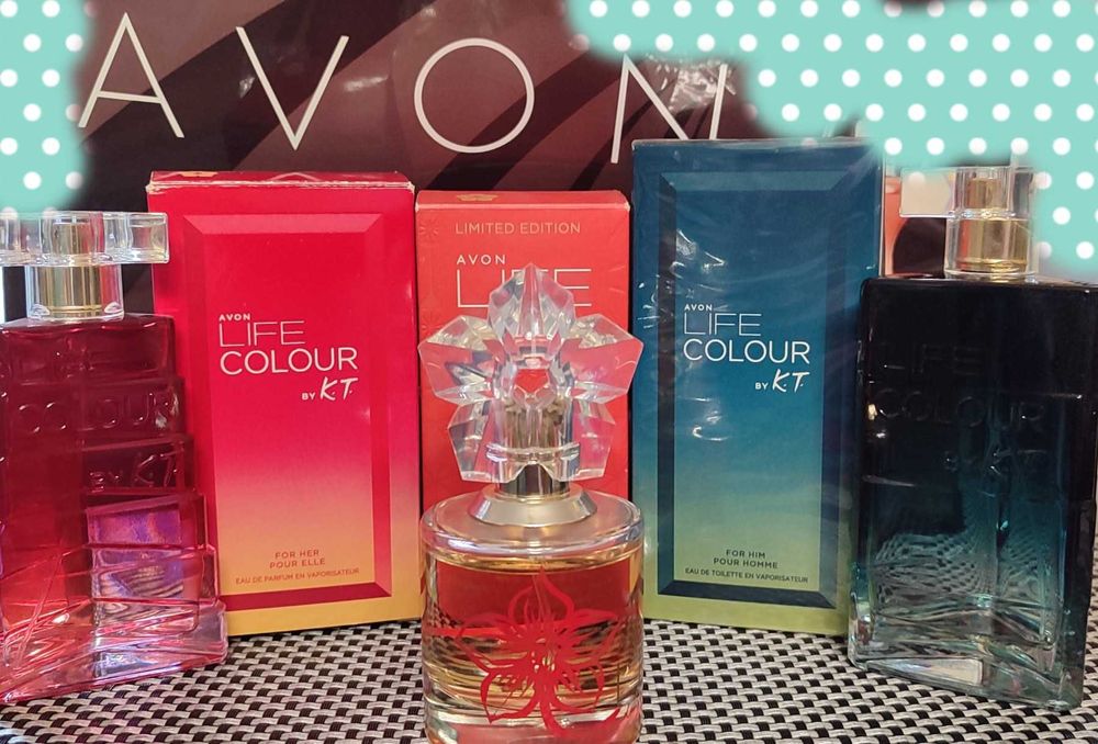 Сукні Avon Life colour, Luminata, Artistique Nymphea,Today , Musk+,