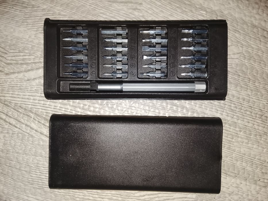 Zestaw śrubokrętów precyzyjnych 24w1 | Torx, PH, Hex | Do laptopów i e