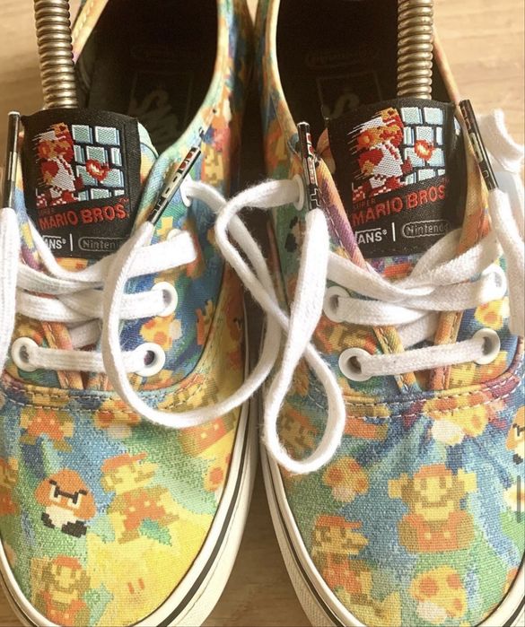 Кеди vans x nintendo switch
