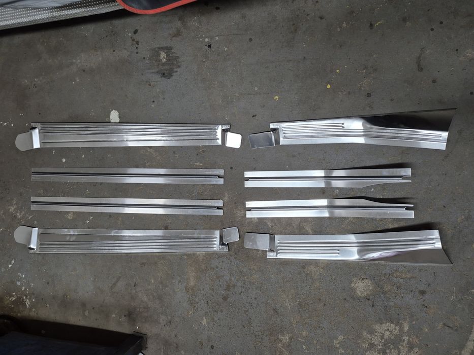 FSO Warszawa 223 224 m20 Pobieda nowe listwy progowe aluminiowe