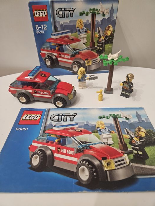 Lego city 60001 samochód komendanta straży pożarnej
