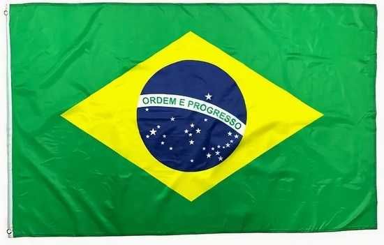 Bandeira Brasil 150cm x 90cm Grande Nova