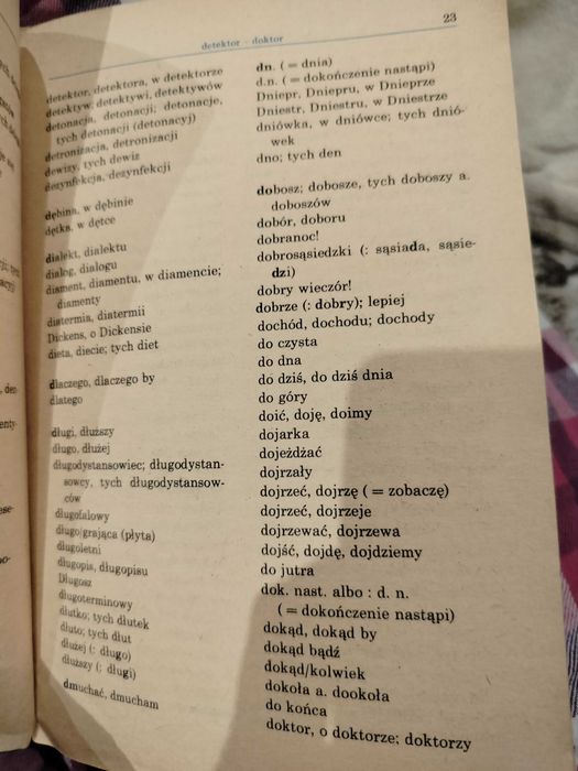 Słowniczek ortograficzny z zasadami pisowni dla uczniów 1985