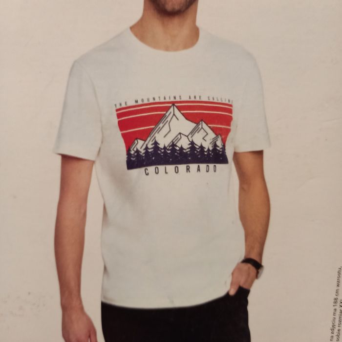 T-shirt męski 2-pack XL