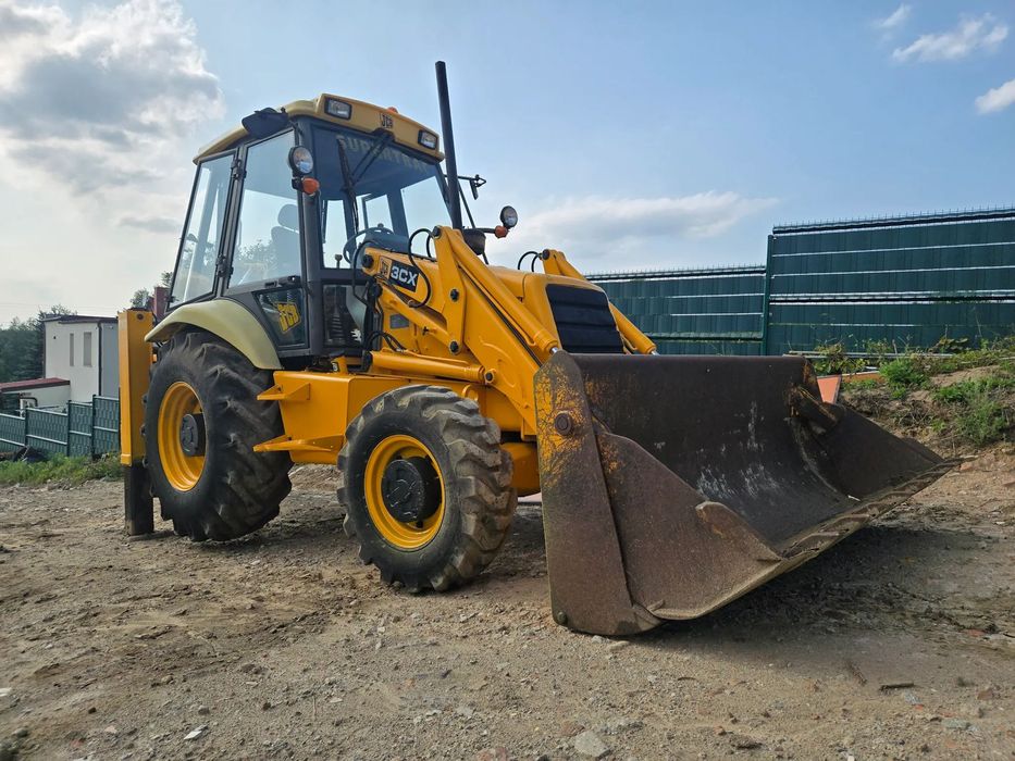JCB 3CX Contractor 1997Rok Turbo Krokodyl Widły  Pływająca łyżka Cena Brutto Możliwy Transport