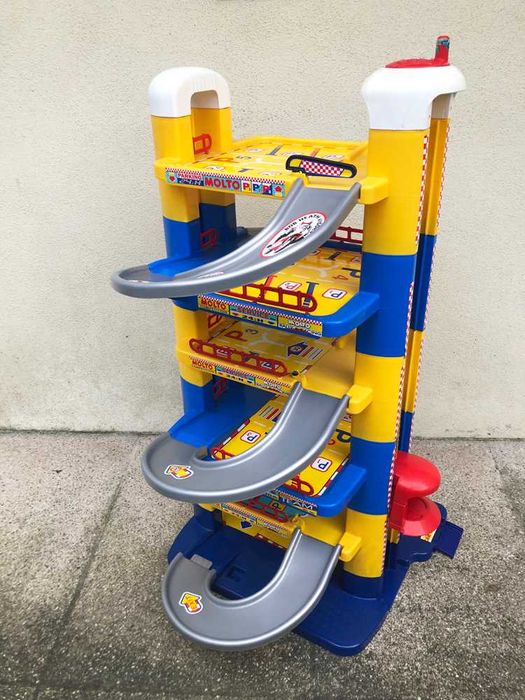 Brinquedo Grande Garagem Parque Estacionamento Carros tipo Hot Wheels