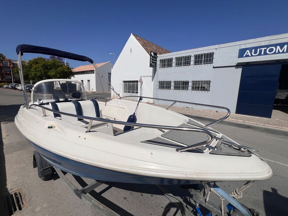 Barco QuickSilver 500 - motor 60hp Mercury