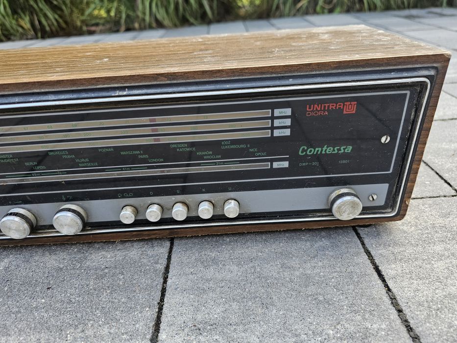 Radio Unitra Diora CONTESSA DMP-201 (13501 ) uszkodzone