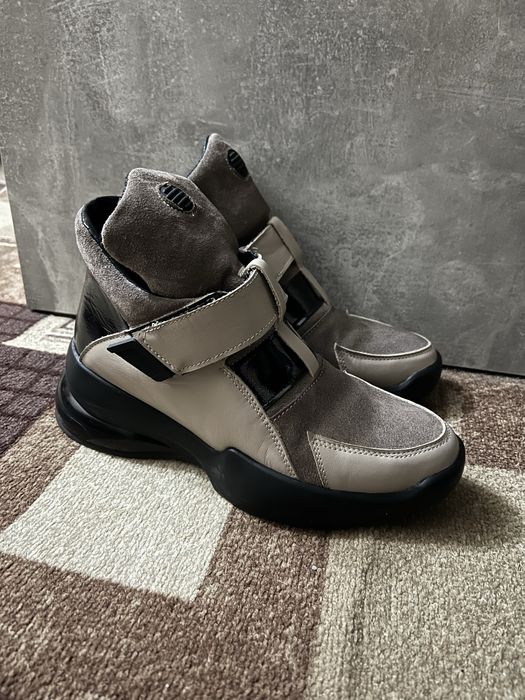 Ботинки натуральный замш р.39 весна осень