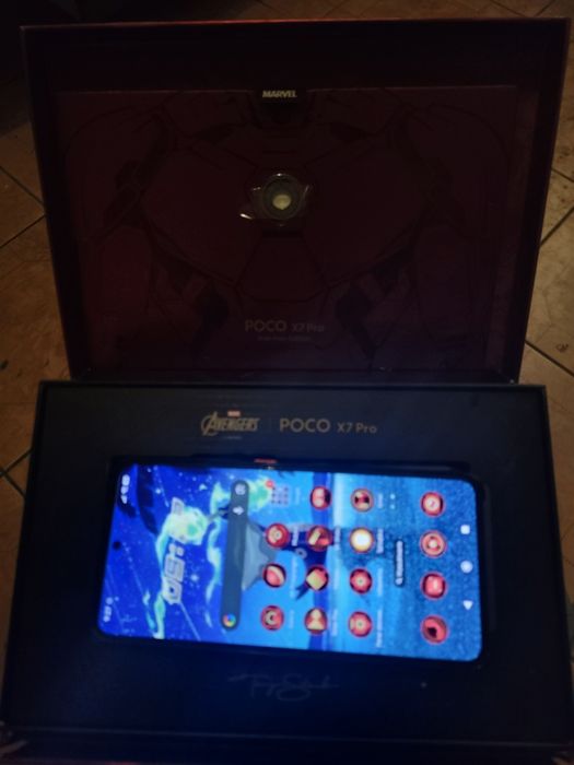 Edycja Limitowana Poco x7 Pro Avengers Edition Iron Man gwarancja