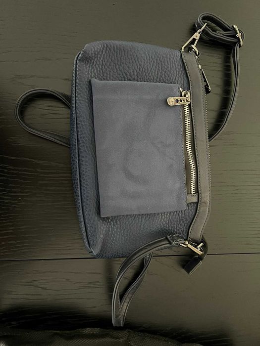 Mala/Carteira Azul escuro NOVA