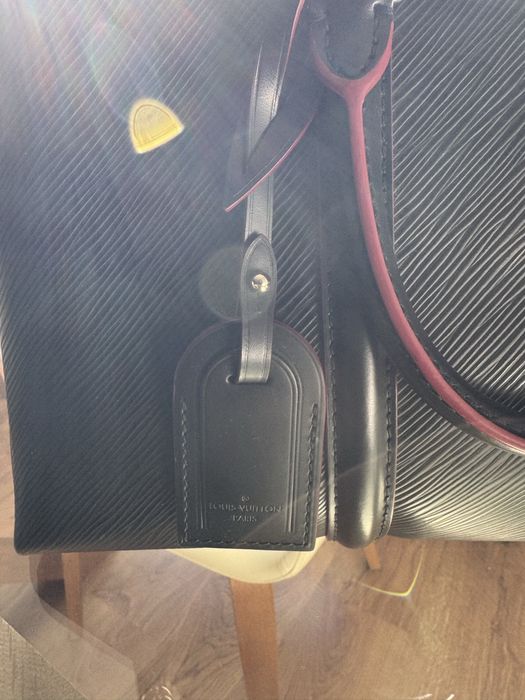 Louis Vuitton Port Documents Jour Epi Noir - Nunca Usada - Com alça