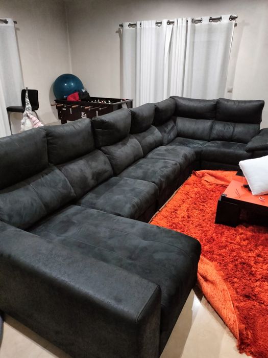 Sofá com 4 metros, e chaiselong