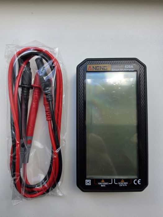 Мультиметр Aneng 620A 600V, 10A, NCV, LCD 3 підсвіткою, smart режим